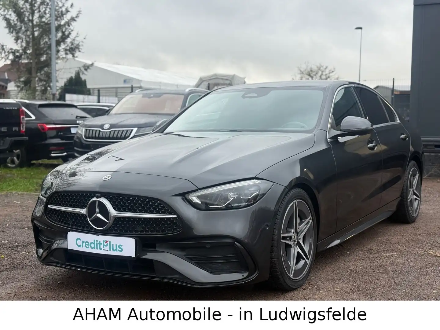 Mercedes-Benz C 300 d Limousine|AMG|LED|KAM|AMBIENTE|TOTWINKEL Grau - 1