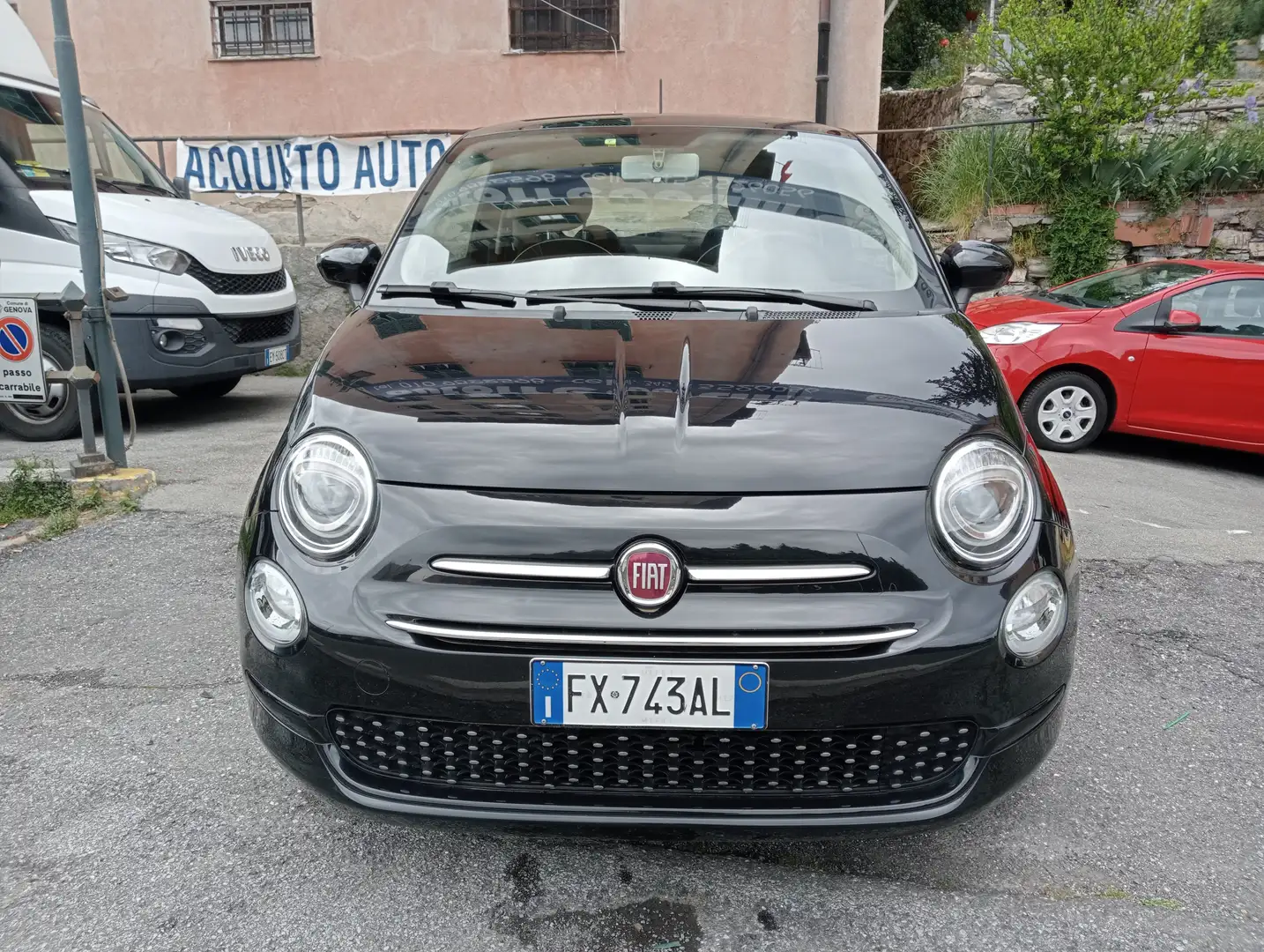 Fiat 500 500 1.2 Lounge s Ok Neopatentati 2019 Noir - 1