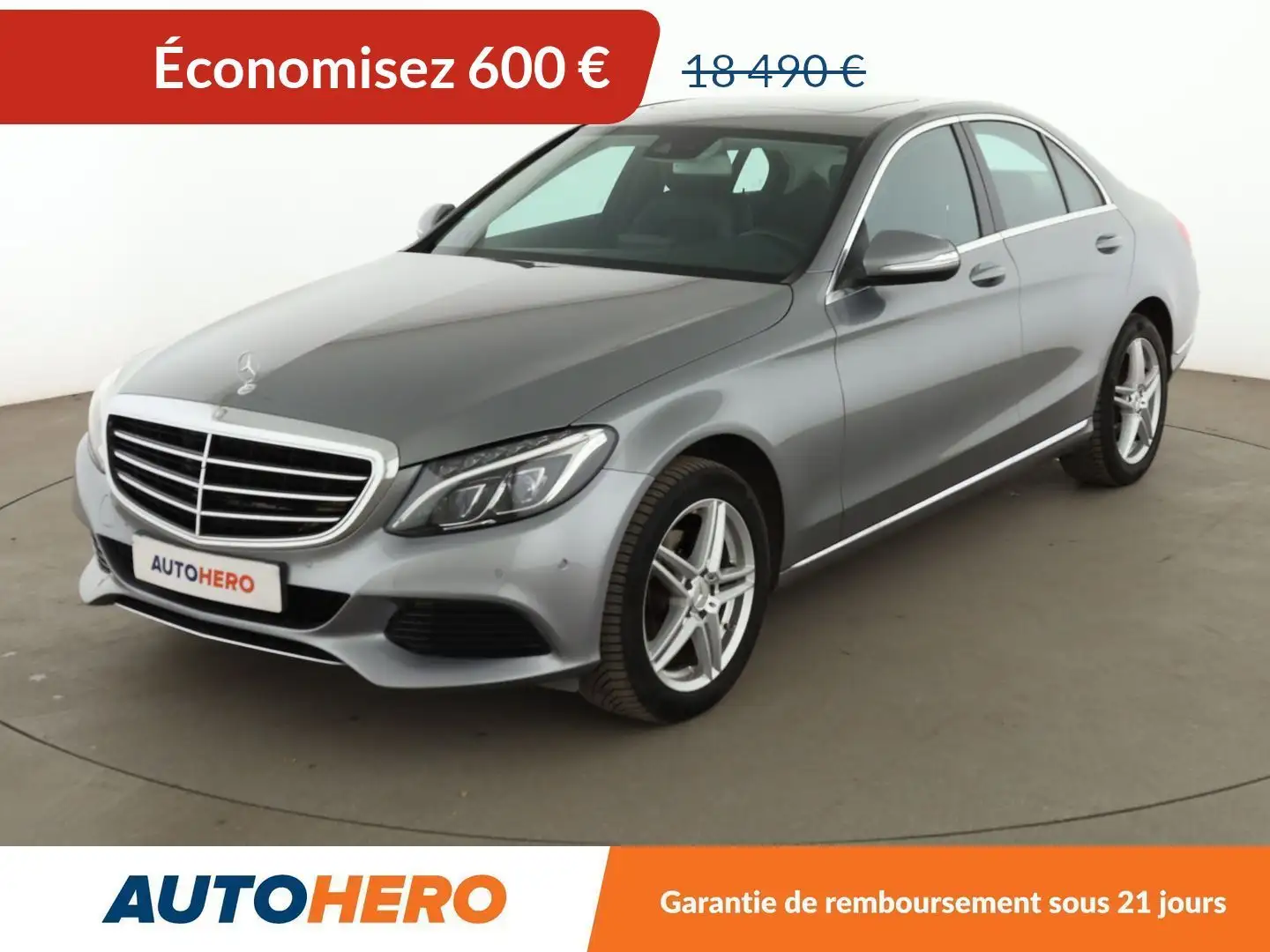 Mercedes-Benz C 180 180 7G-Tronic Gris - 1