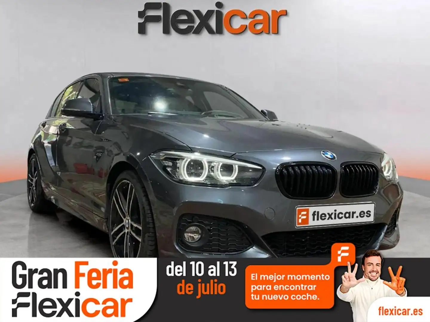 BMW BMW Serie 1 120iA Gris - 1