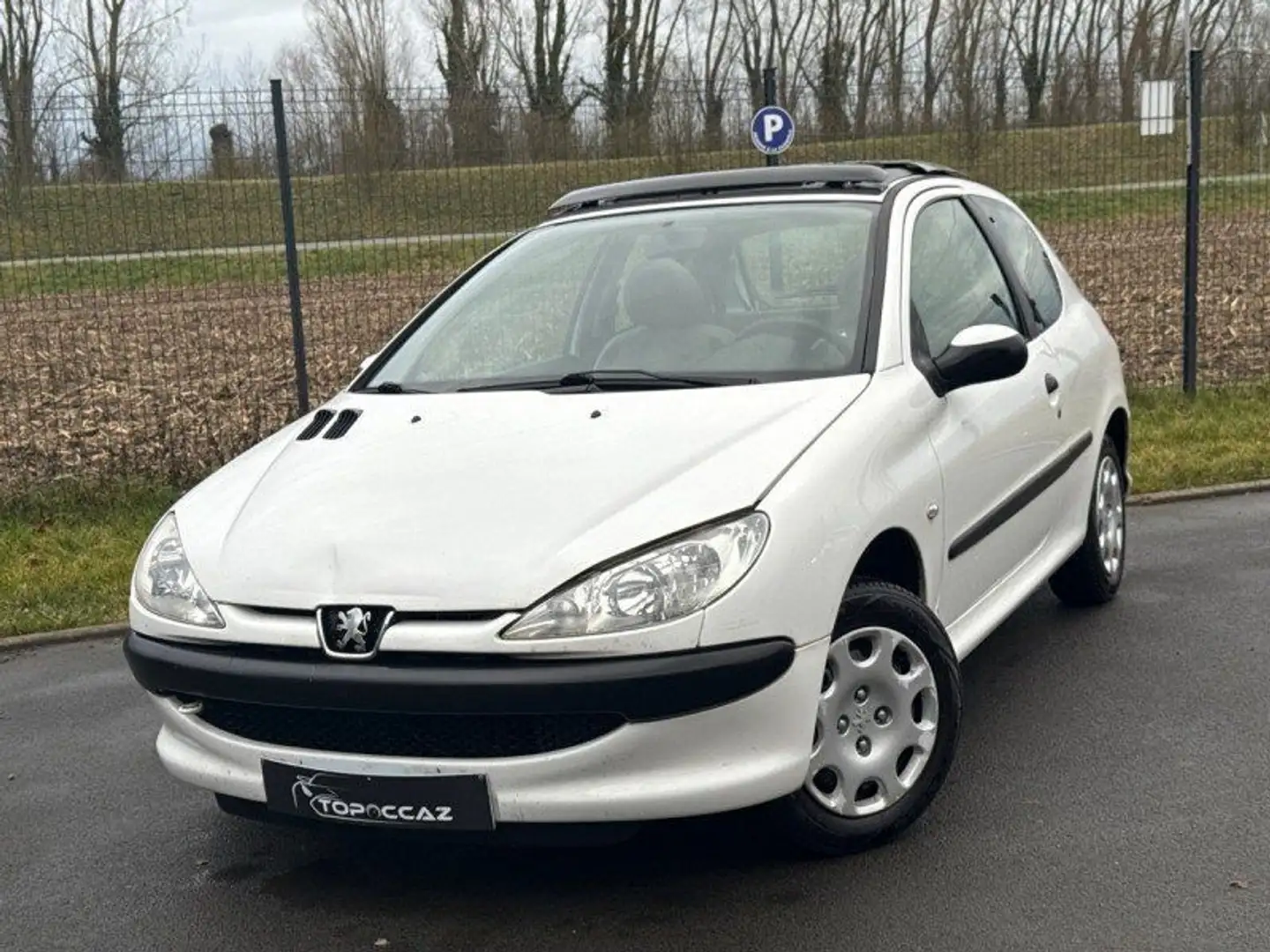 Peugeot 206 1.4 ESS 75CH URBAN * 2006 * TOIT OUVRANT * GARANTIE Blanc - 1