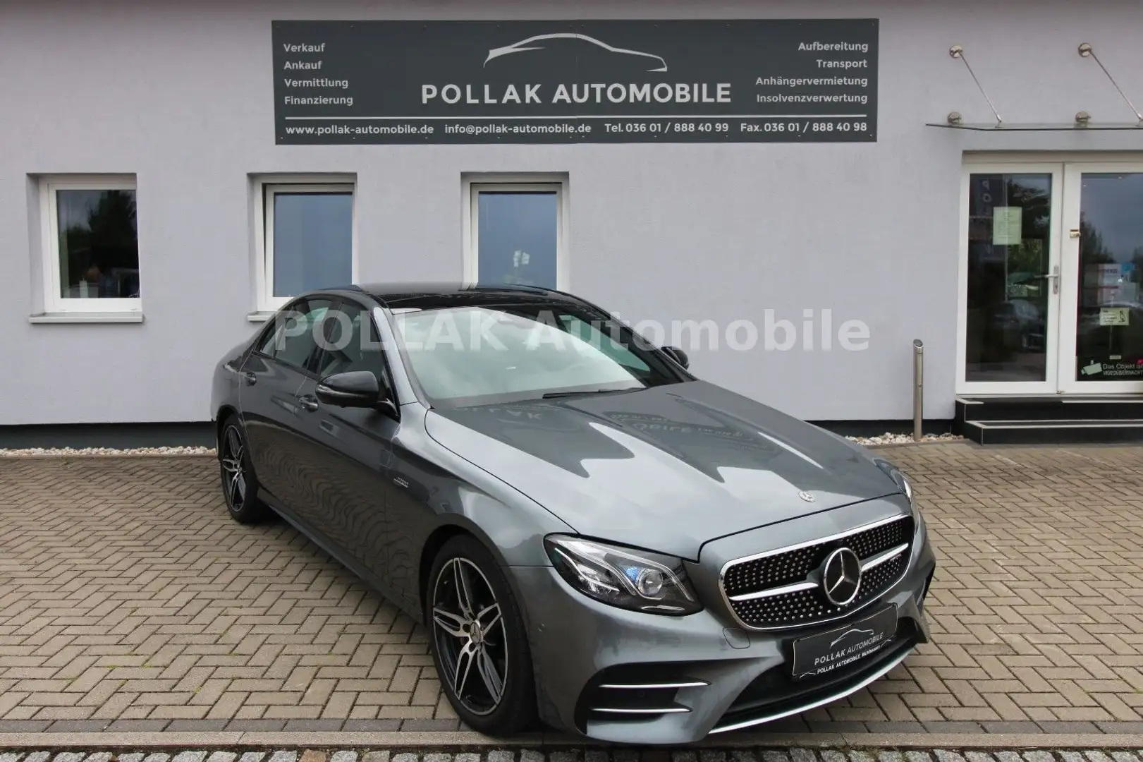 Mercedes-Benz E 53 AMG 4M+*LED*LEDER*PANO*NAVI*360°*ACC*SHZ*BC Gris - 1