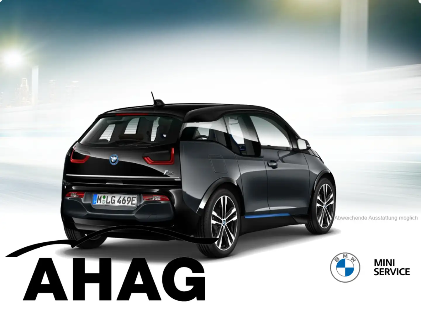 BMW i3 s (120 Ah), 135kW Navi Business Klimaaut. PDC Grau - 2