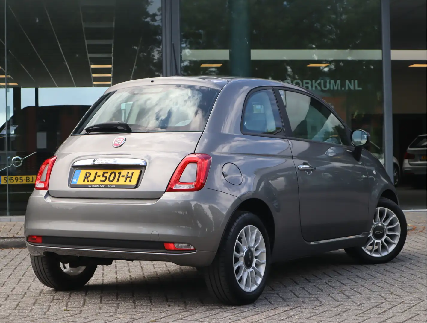 Fiat 500 0.9 TwinAir Turbo Popstar / NL Auto / 63.000 KM! Gris - 2