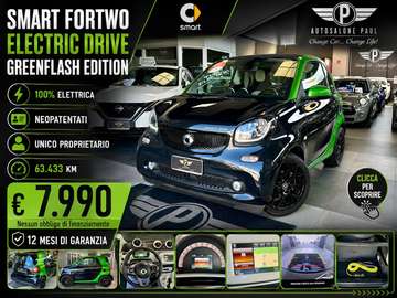 Fortwo III Full electric drive Greenflash Edition