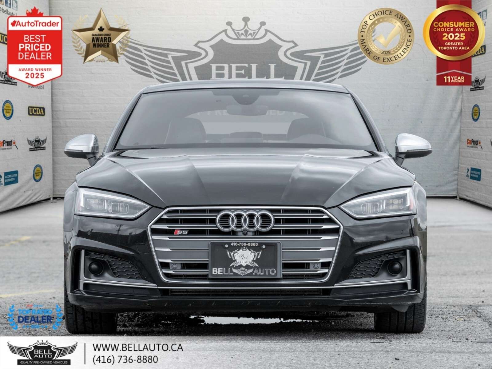 2018 Audi S5 Technik | NAVI | B.CAM | B&O | PANO | REDLTHR | NO — снимка 1