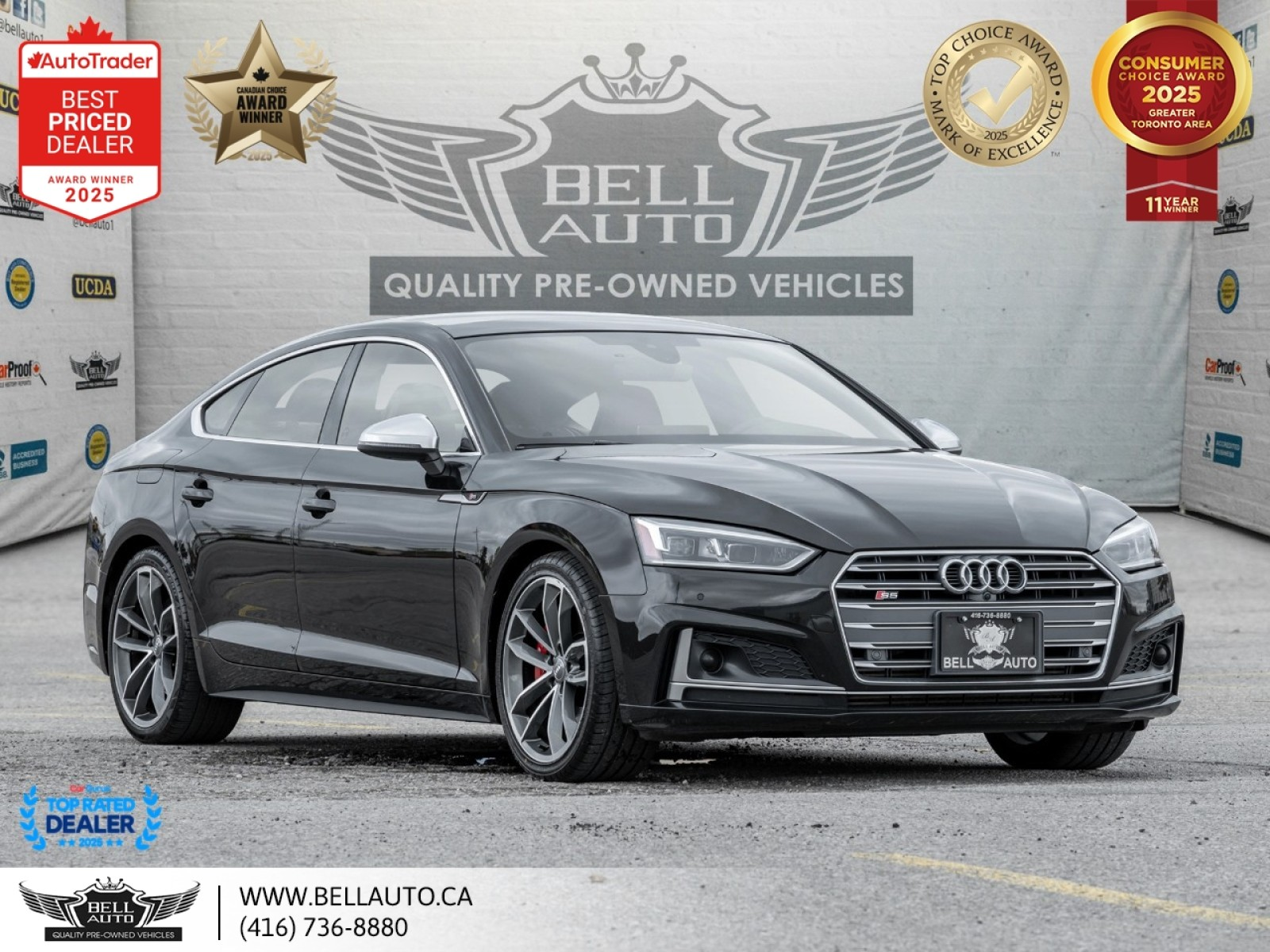 2018 Audi S5 Technik | NAVI | B.CAM | B&O | PANO | REDLTHR | NO