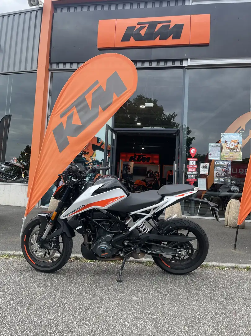 KTM 390 Duke Blanc - 2