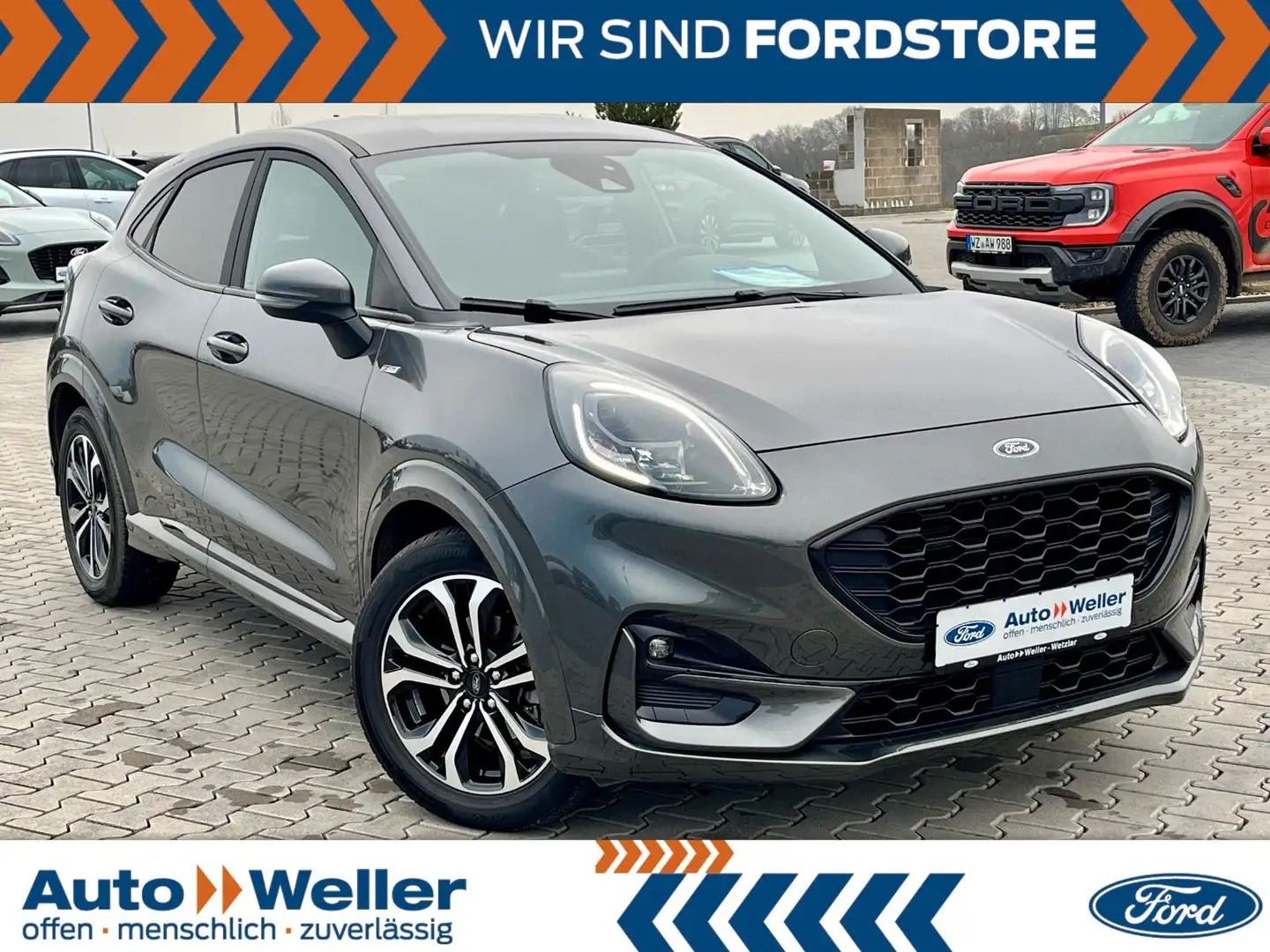 Ford Puma ST-Line 1.0 EcoBoost Winter-Paket Grijs - 1