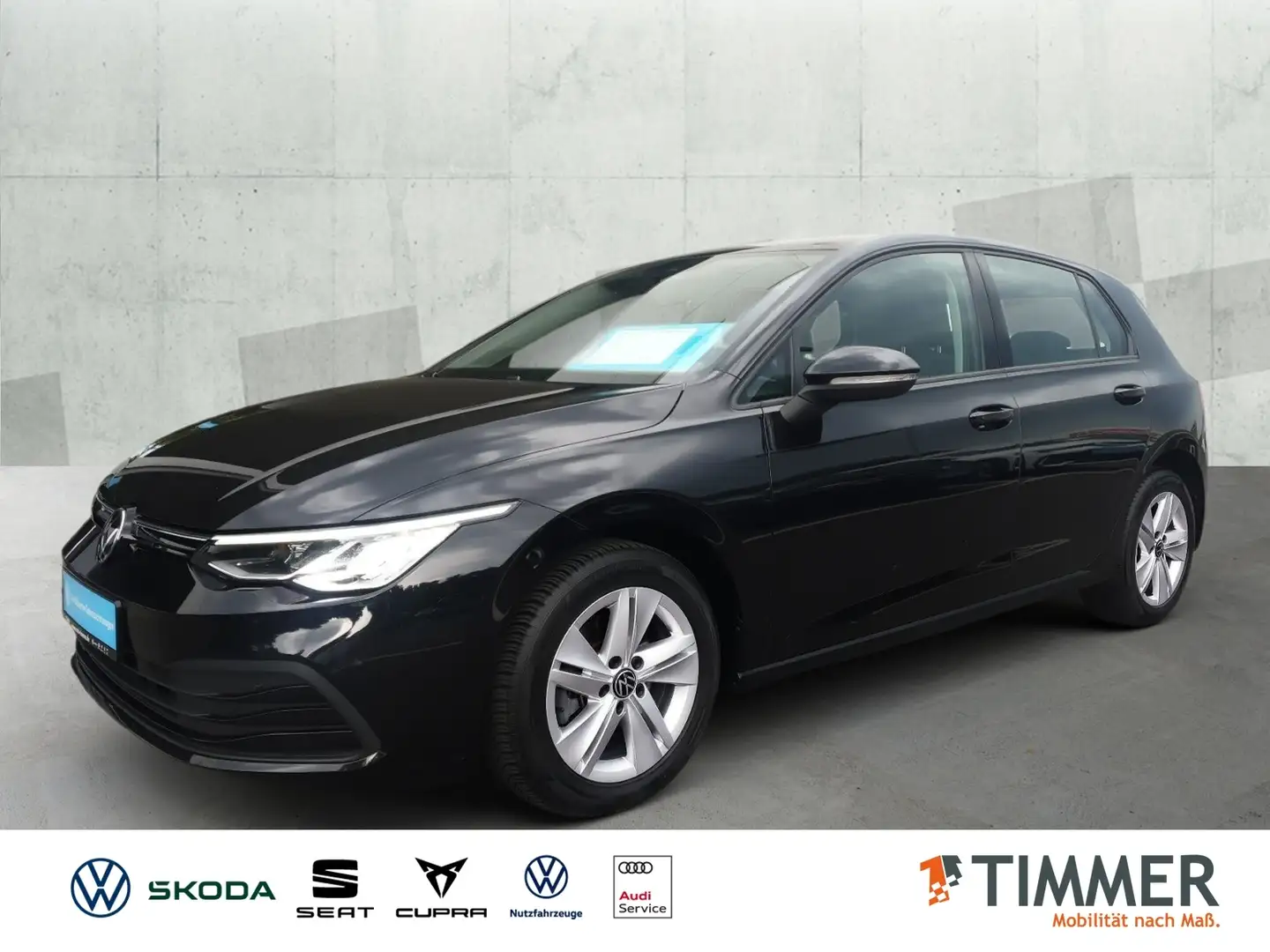 Volkswagen Golf VIII VIII 2.0 TDI *LED *ACC *APP *NAVI *SHZ *DAB+ Negru - 1