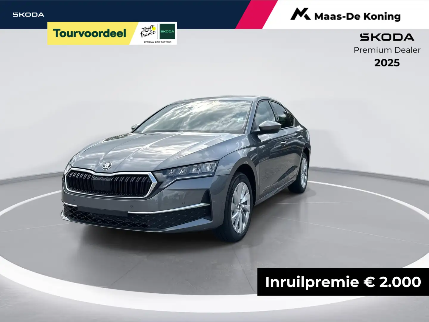 Skoda Octavia Business Edition 1.5 TSI m-HEV 85 kW / 115 PK Hatc Grijs - 1