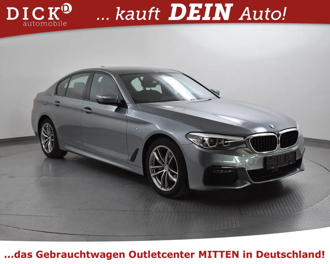 BMW 520 d xDrive Sport Aut. M PAKET+HEAD+KAM+ACC+AHK+ Gris - 1