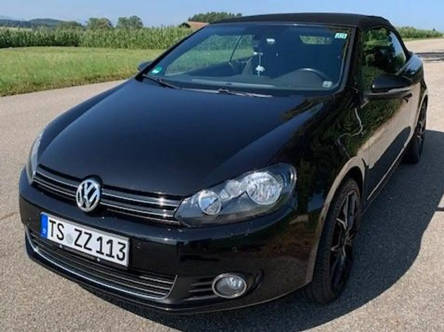 Volkswagen Golf Cabriolet Golf VI Cabrio Cabrio 1.2 TSI BlueMotion Loungee Schwarz - 1