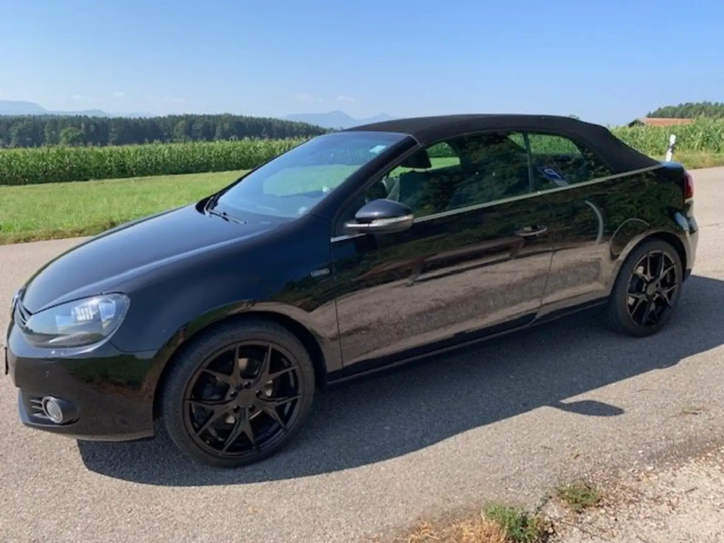 Volkswagen Golf Cabriolet Golf VI Cabrio Cabrio 1.2 TSI BlueMotion Loungee Schwarz - 2