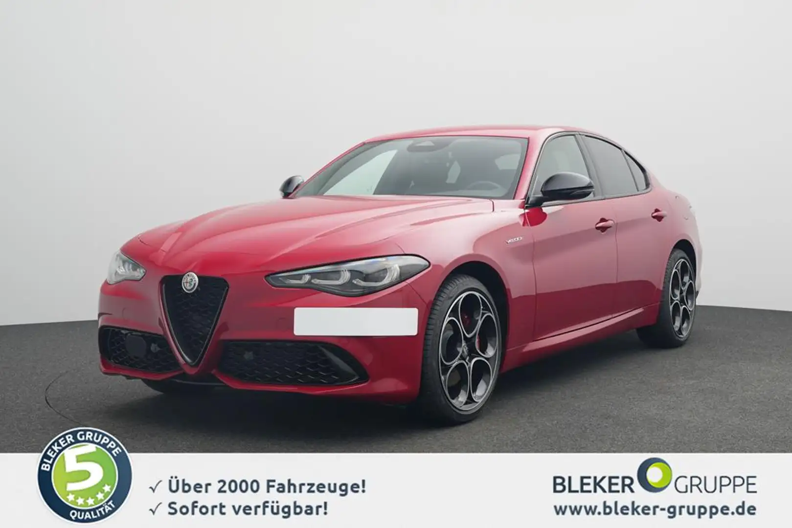 Alfa Romeo Giulia 2.0 Turbo MY24 Veloce AT8 - Q4 Rood - 1
