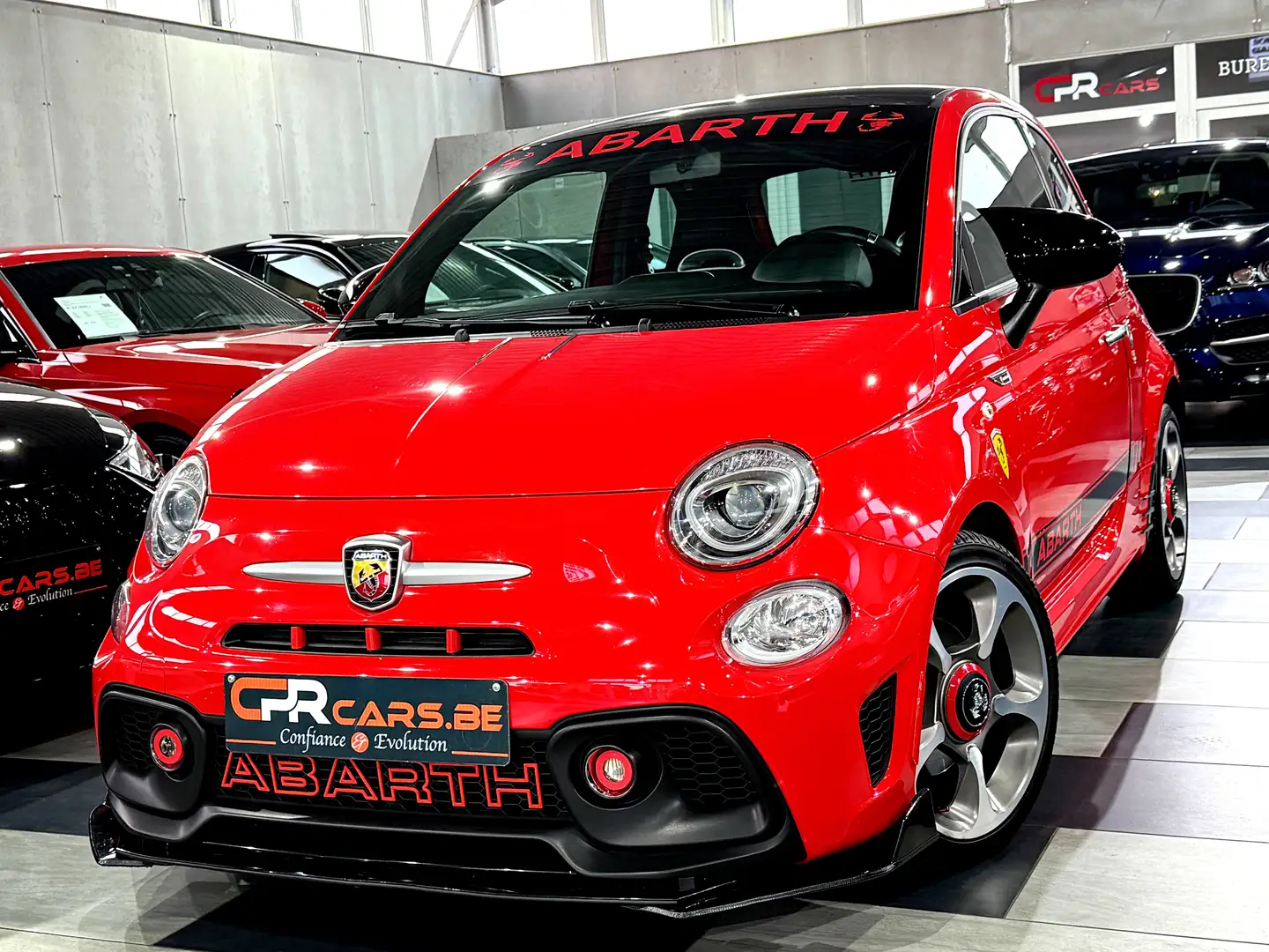 Abarth 595 1.4 T-Jet Etat Neuf Full Hist. Rouge - 1