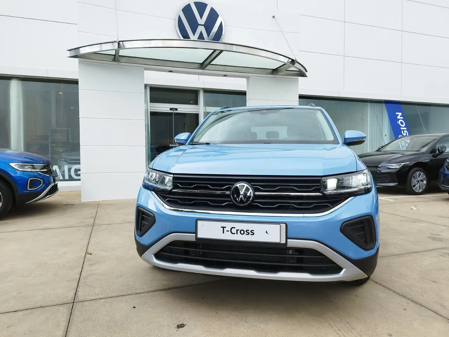 Volkswagen T-Cross 1.0 TSI Más 85kW Aut. Bleu - 1