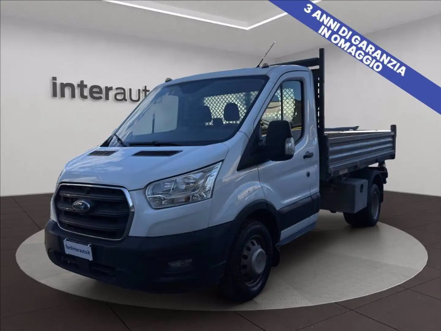 Ford Transit 350 tr.post. 2.0 tdci 130cv trend L2 r.gem. E6.2 Weiß - 1