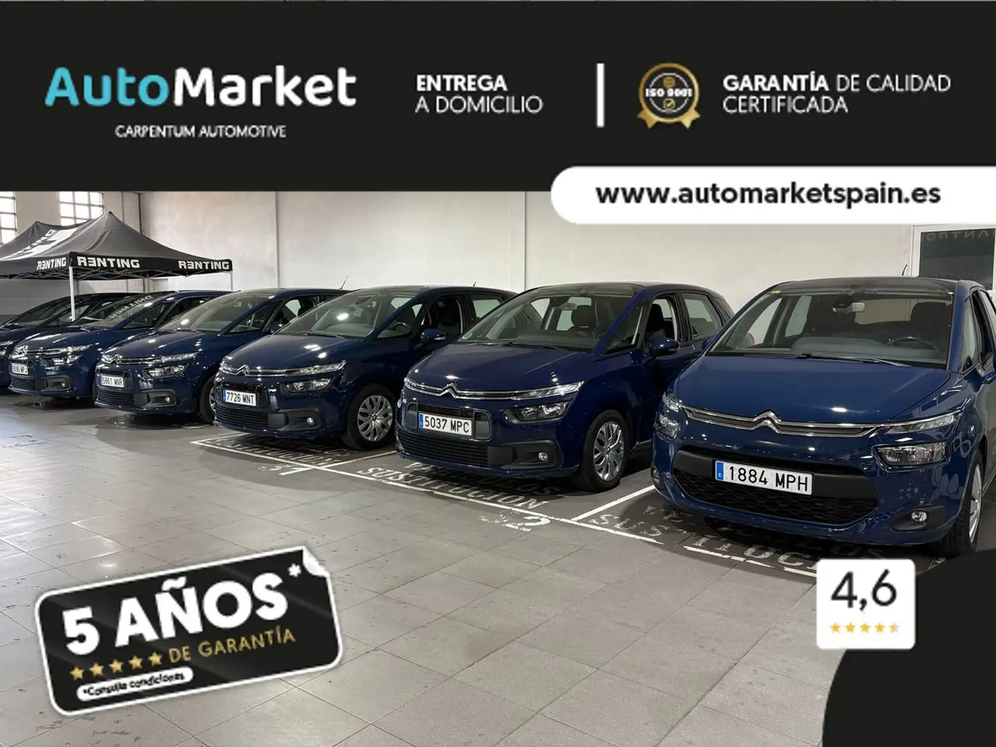 Citroen C4 Picasso 1.2 PureTech S&S EAT6 Feel 130 Bleu - 2