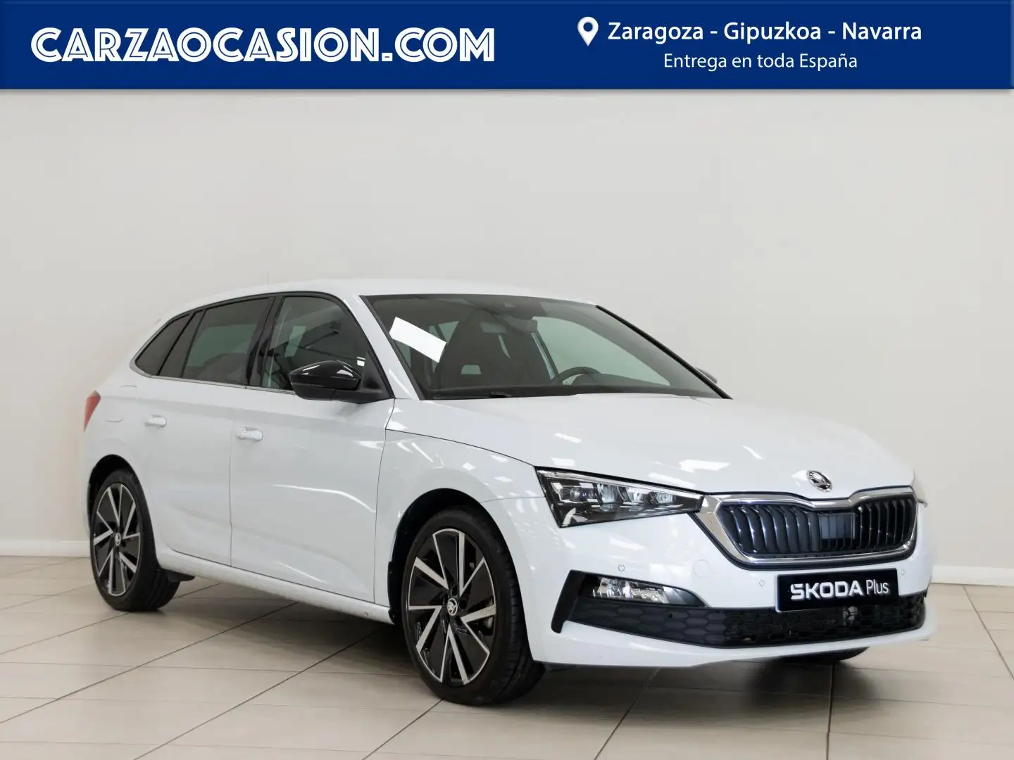 Skoda Scala 1.5 TSI Sport DSG 110kW Wit - 1