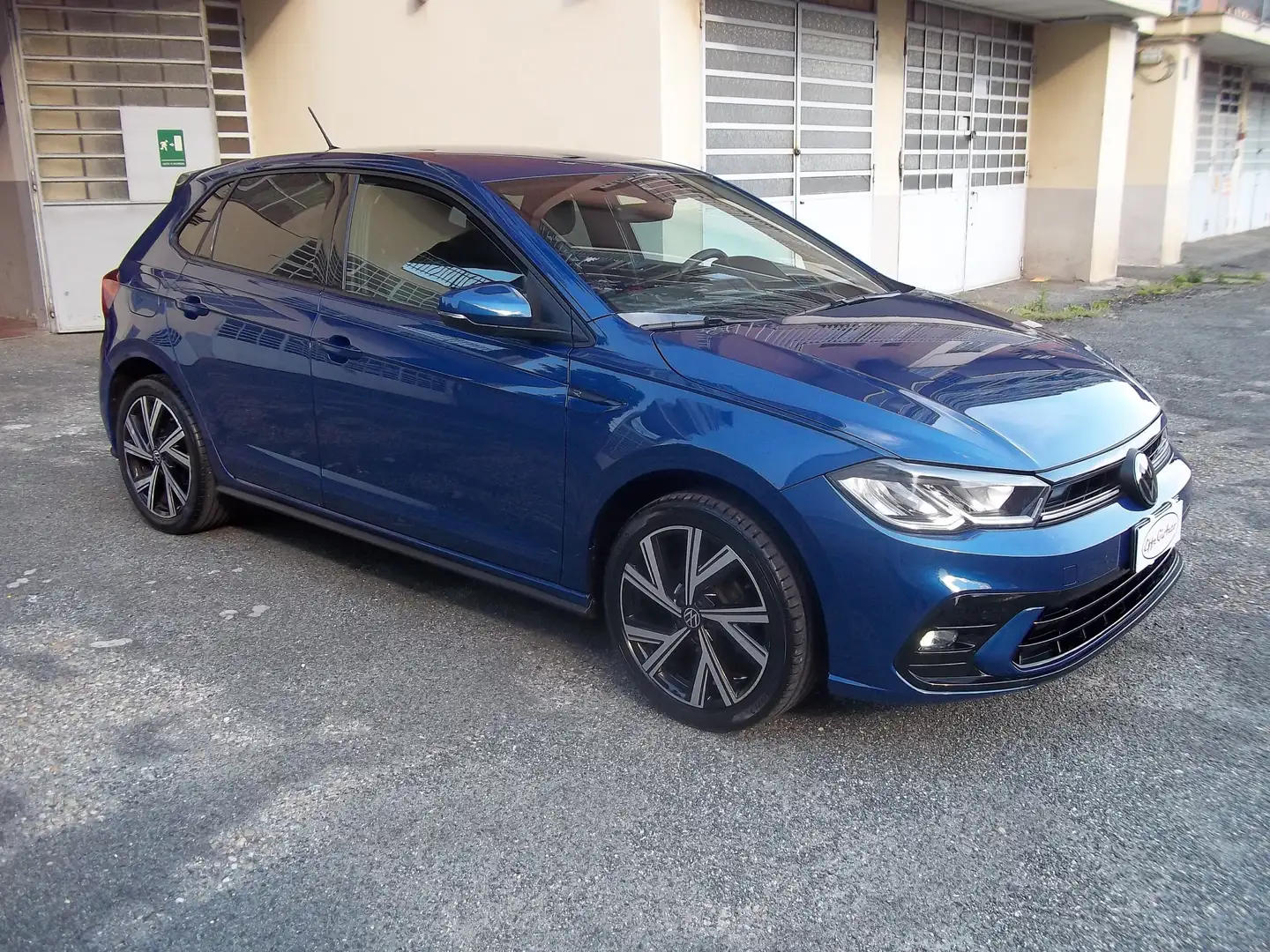 Volkswagen Polo R-Line 1.0 TSI 95cv 5p uniproprietario 32.300km Blau - 2