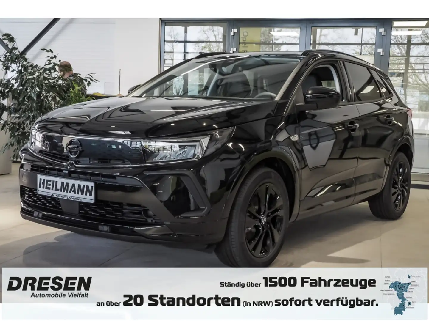 Opel Grandland GS Line 1.2 NaviPro/AGR-Sitze/Klimaautomatik/Sitz/ Schwarz - 1