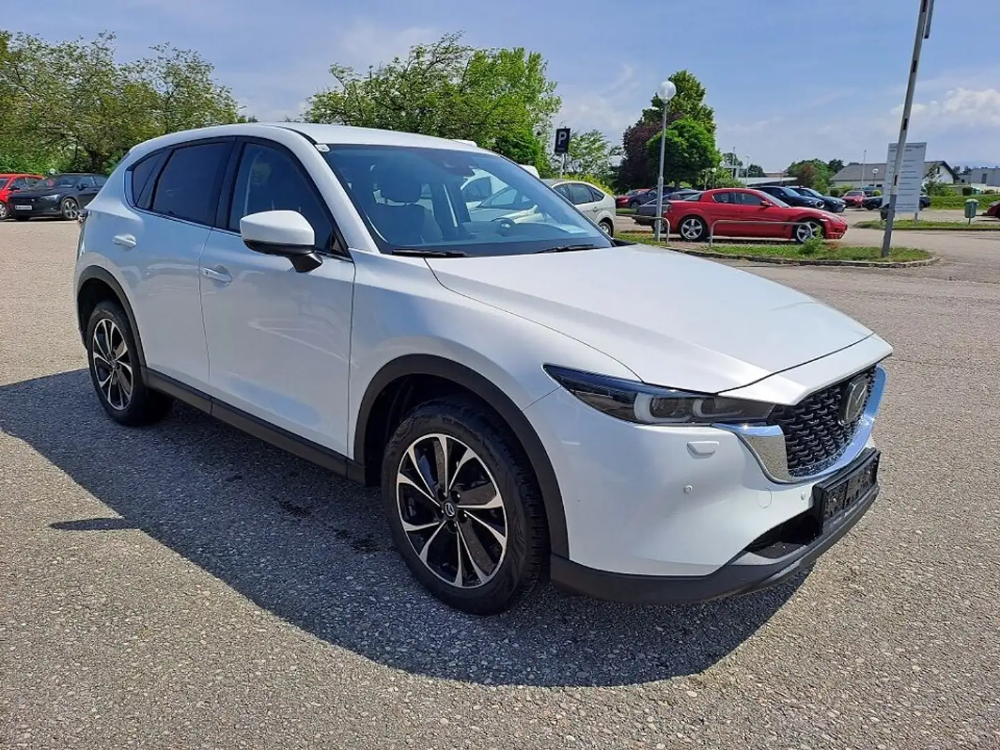 Mazda CX-5 G165 e-Skyactiv MHEV Exclusive-Line Aut. Weiß - 2