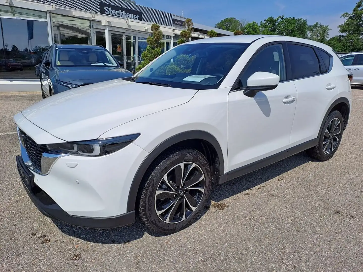 Mazda CX-5 G165 e-Skyactiv MHEV Exclusive-Line Aut. Weiß - 1