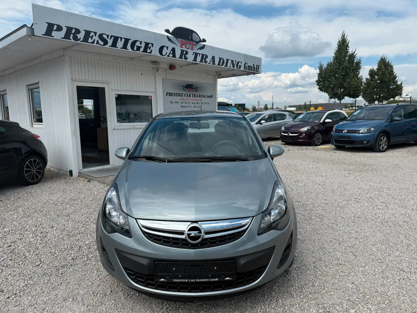 Opel Corsa D Active *1.HAND*FAHRRADTRÄGER*KLIMA* Zilver - 2