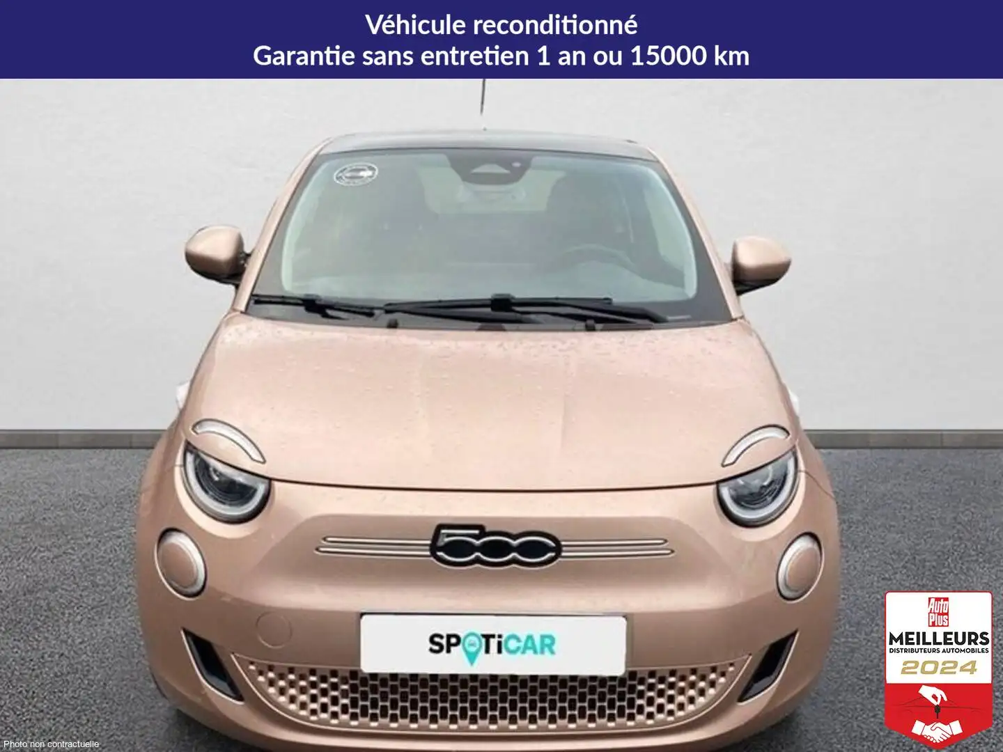 Fiat 500 Blanc - 2