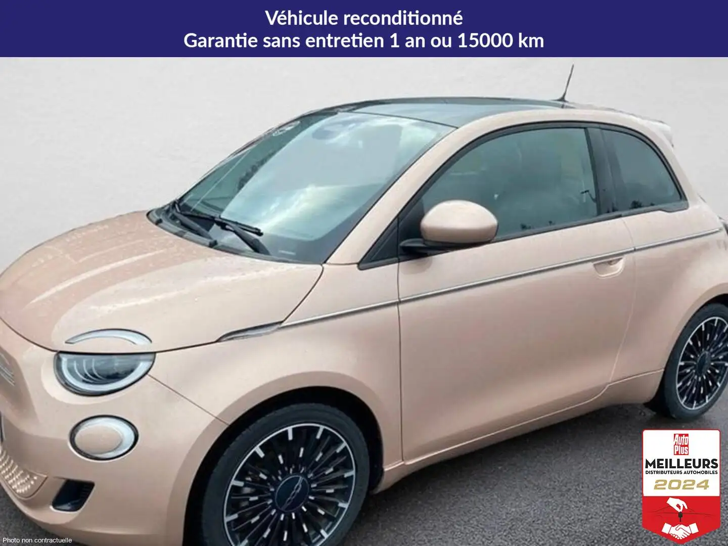 Fiat 500 Blanc - 1