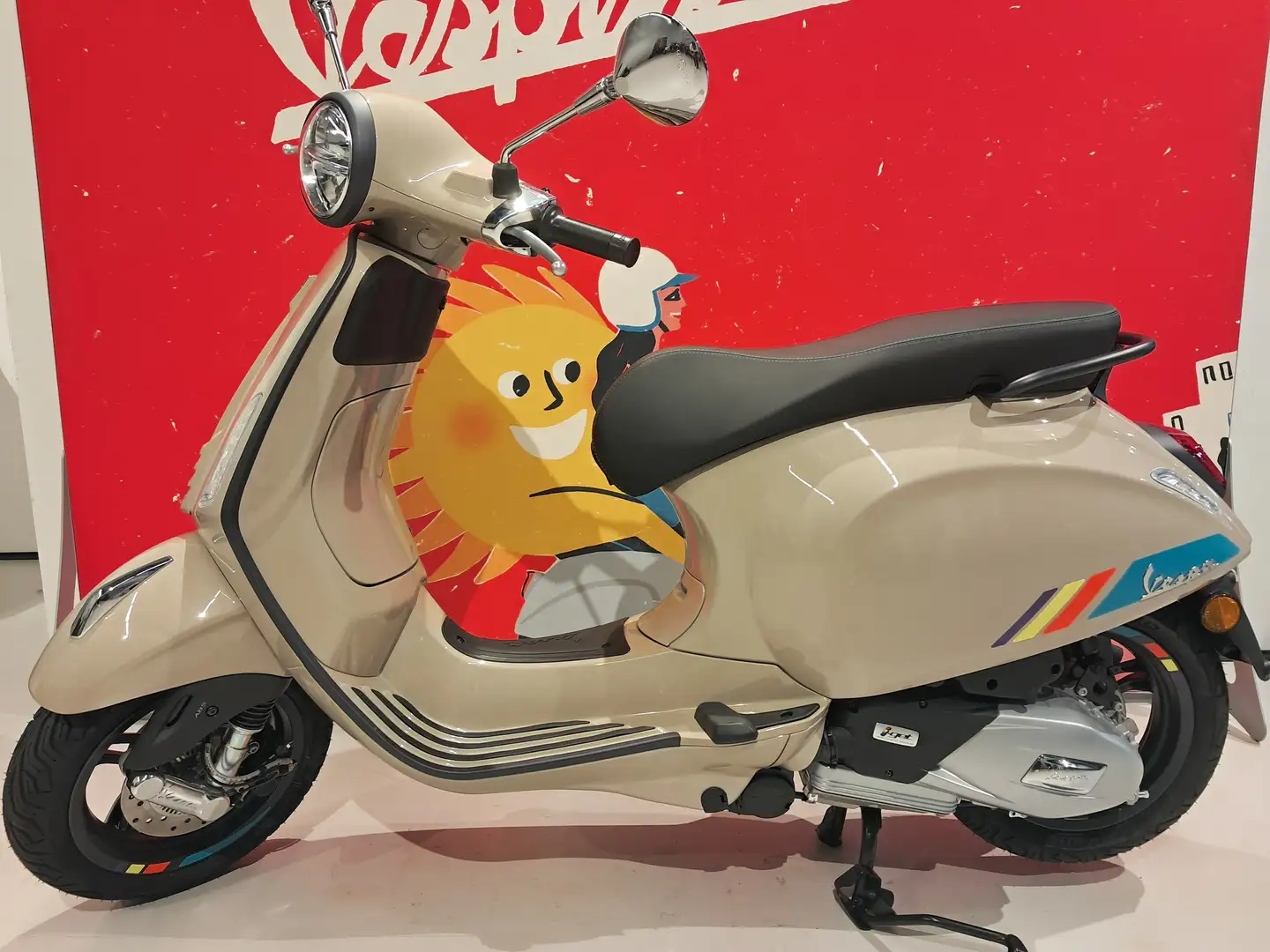 Vespa Primavera 125 S Bauletto + supporto omaggio Beige - 1