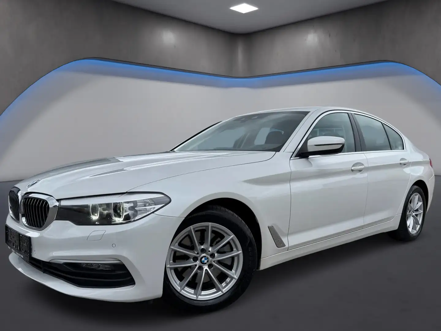 BMW 520 d Aut. *Navi*elekt.Sitze*Sitzhz*Erstbesitz* Blanc - 2