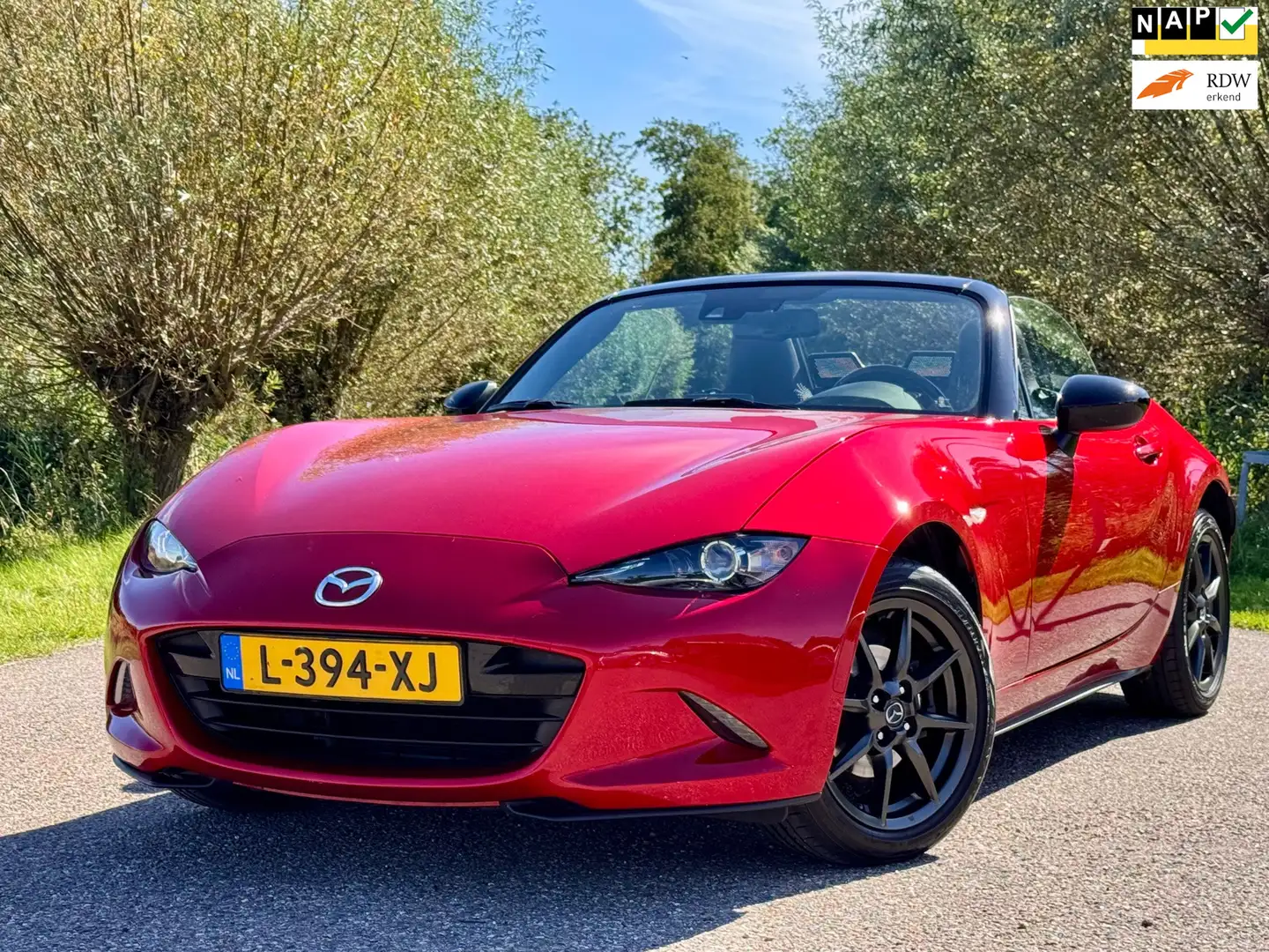 Mazda MX-5 1.5 SkyActiv-G 131 GT-M Leer Airco Stoelverwarming Rouge - 1
