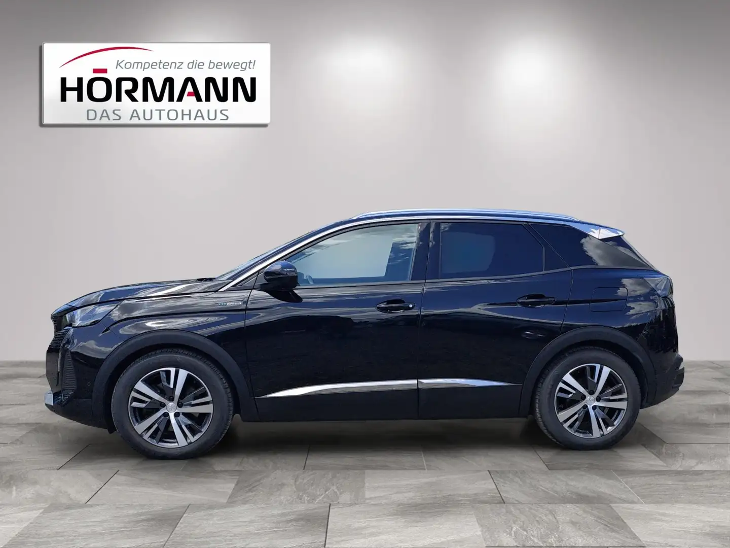 Peugeot 3008 Hybrid 300 e-EAT8 Allure Aut. Schwarz - 2