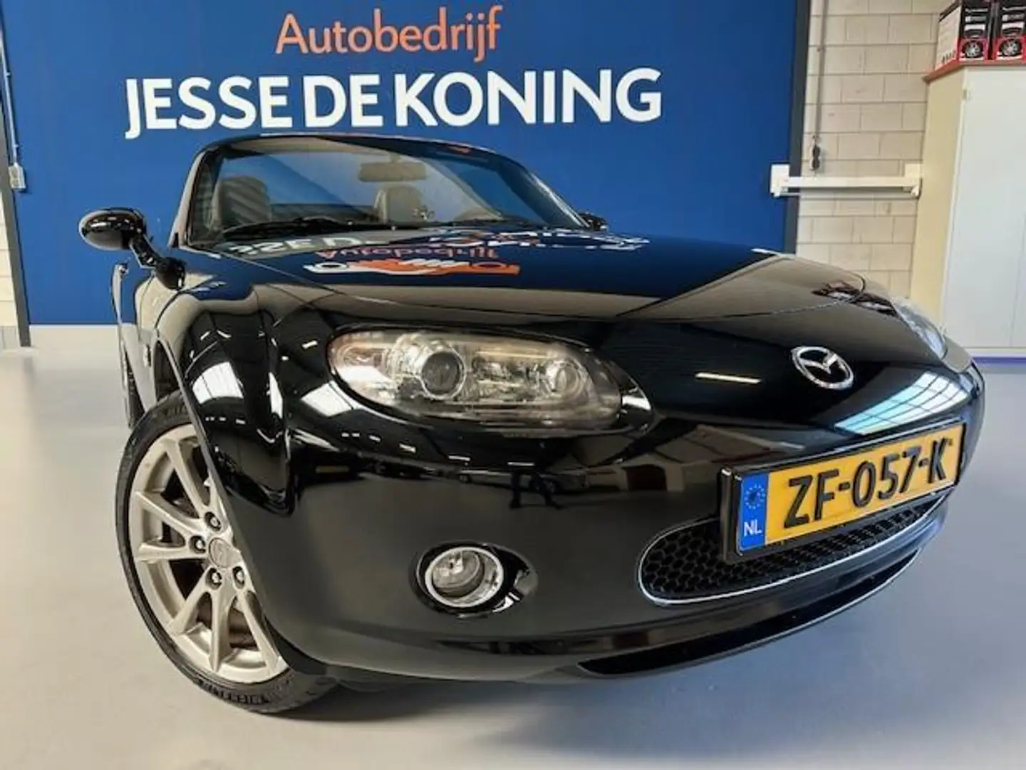 Mazda MX-5 1.8 Exclusive Cabriolet,bj.2008,kleur:zwart ! Lede Zwart - 2