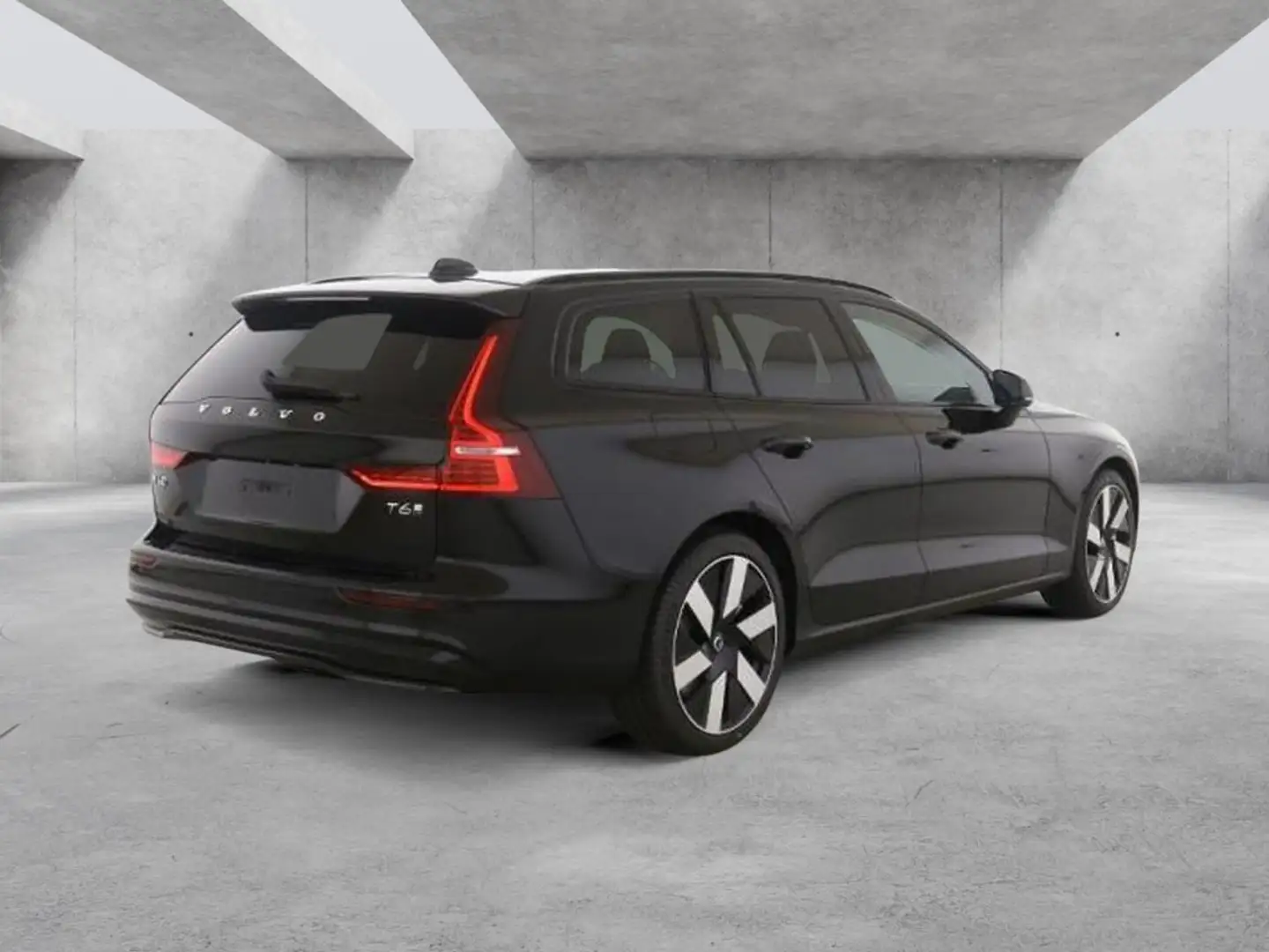 Volvo V60 T6 Plus Dark Recharge Plug-In Hybrid AWD Schwarz - 2