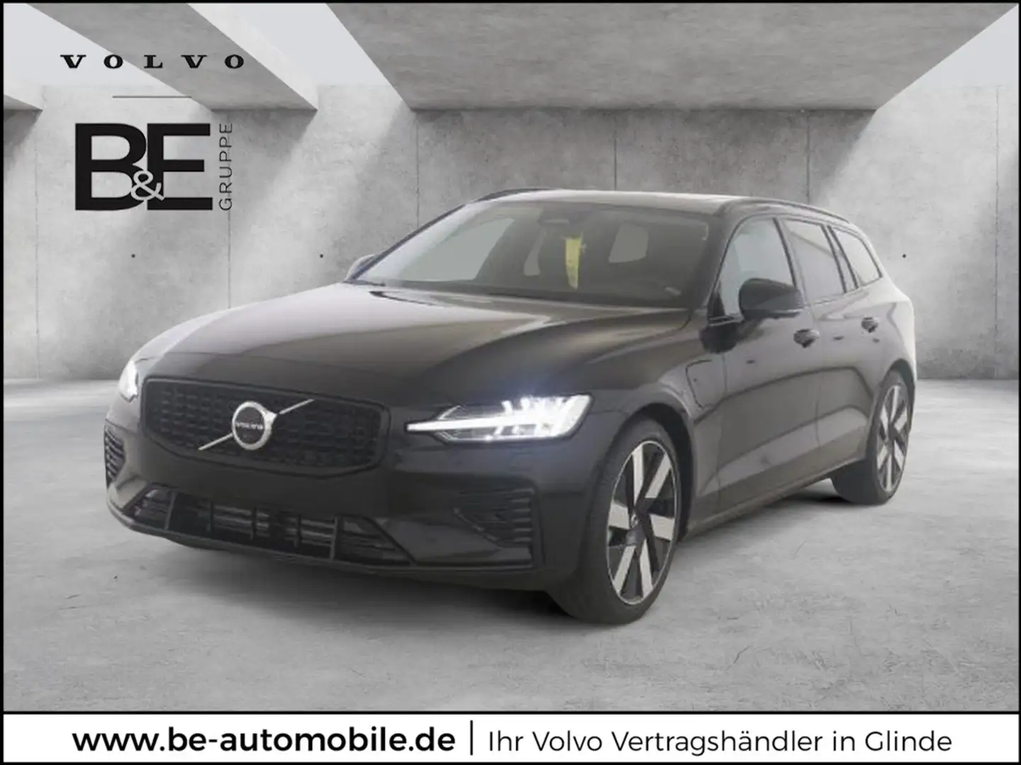 Volvo V60 T6 Plus Dark Recharge Plug-In Hybrid AWD Schwarz - 1