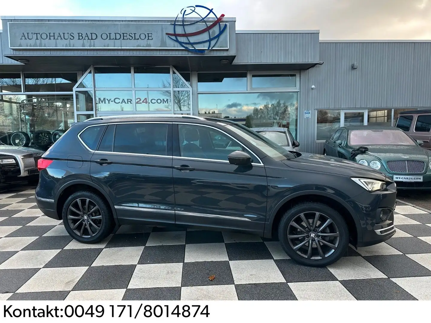 SEAT Tarraco Xcellence,AHK;Navi,Kamera,Ganzjahresr, Gris - 1