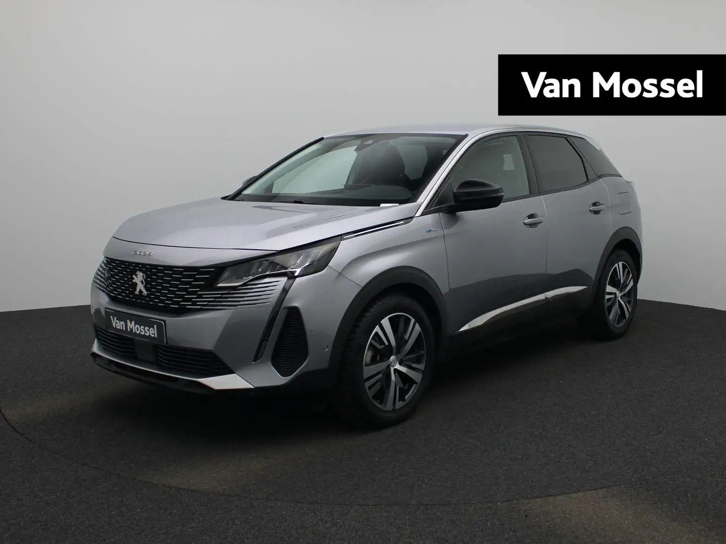 Peugeot 3008 1.6 HYbrid 225 GT | Automaat | Navigatie | Half le Grijs - 1