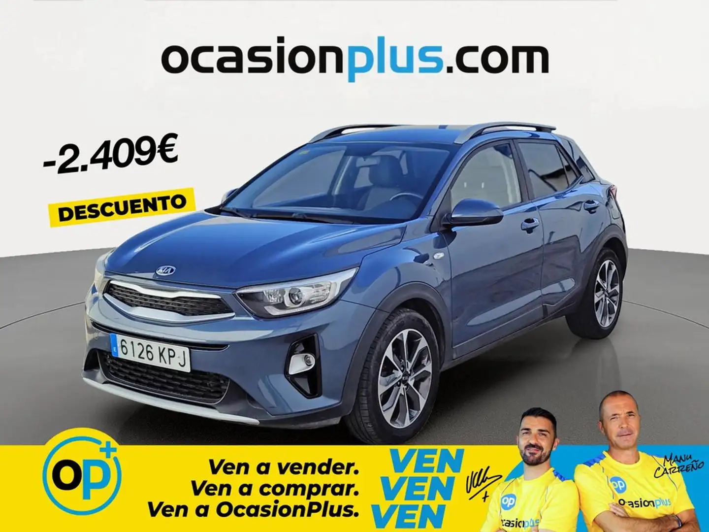Kia Stonic 1.6CRDi VGT Eco-Dynamic Concept 110 Azul - 1