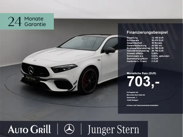 Mercedes-Benz A 45 AMG A 45 S 4M+ Night Perf Sitz Aero Pano Burm Distro