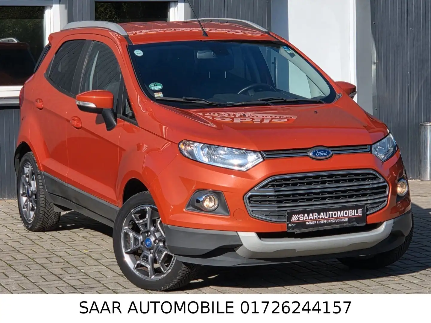 Ford EcoSport Titanium/T.LEDER/SHZG/EURO6 Orange - 1
