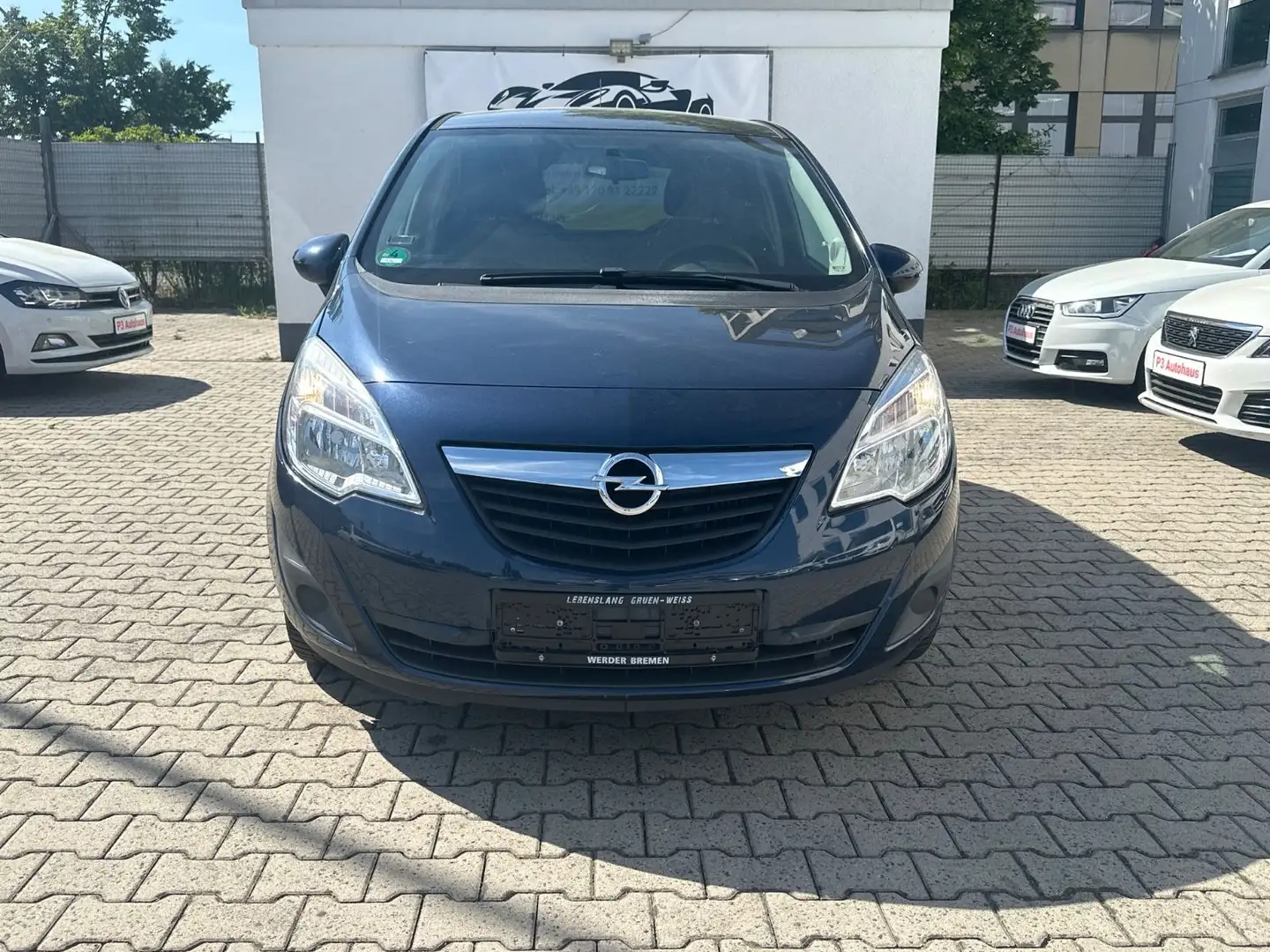 Opel Meriva B Edition*Garantie*Automatik*AHK*Scheck.H Blau - 2