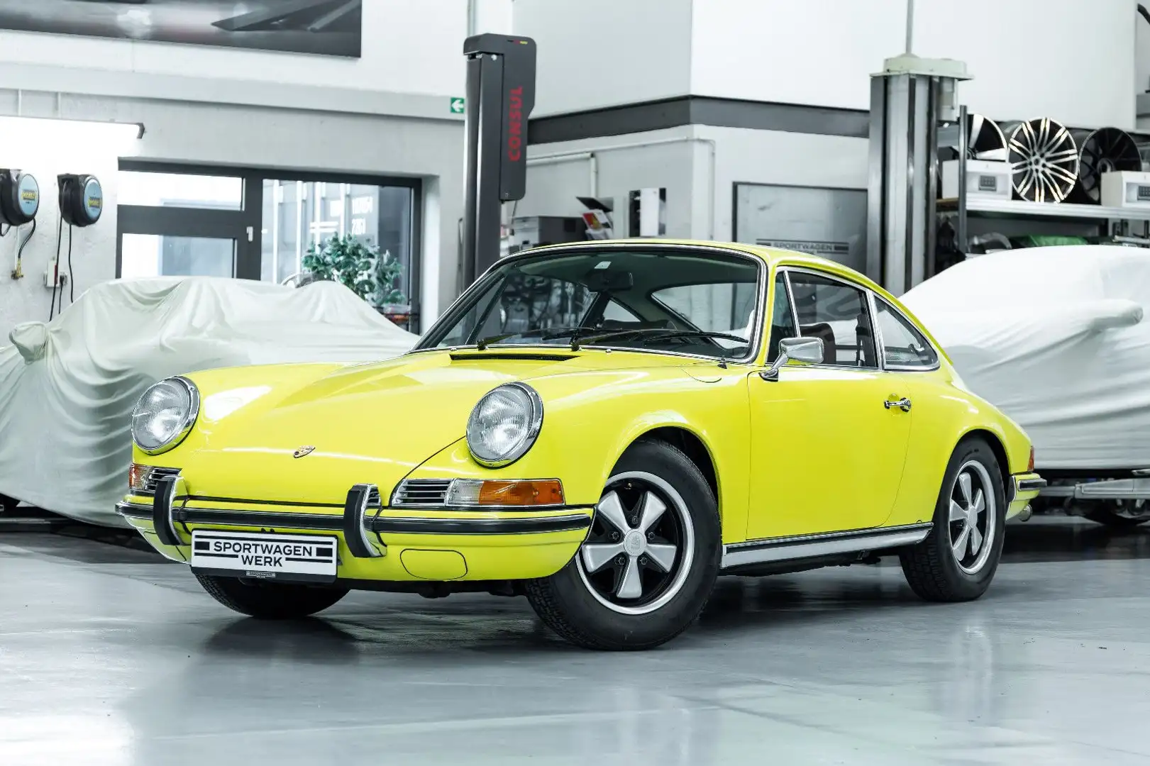 Porsche 911 T 2,4 Ölklappe I Matching No. & Color Jaune - 1