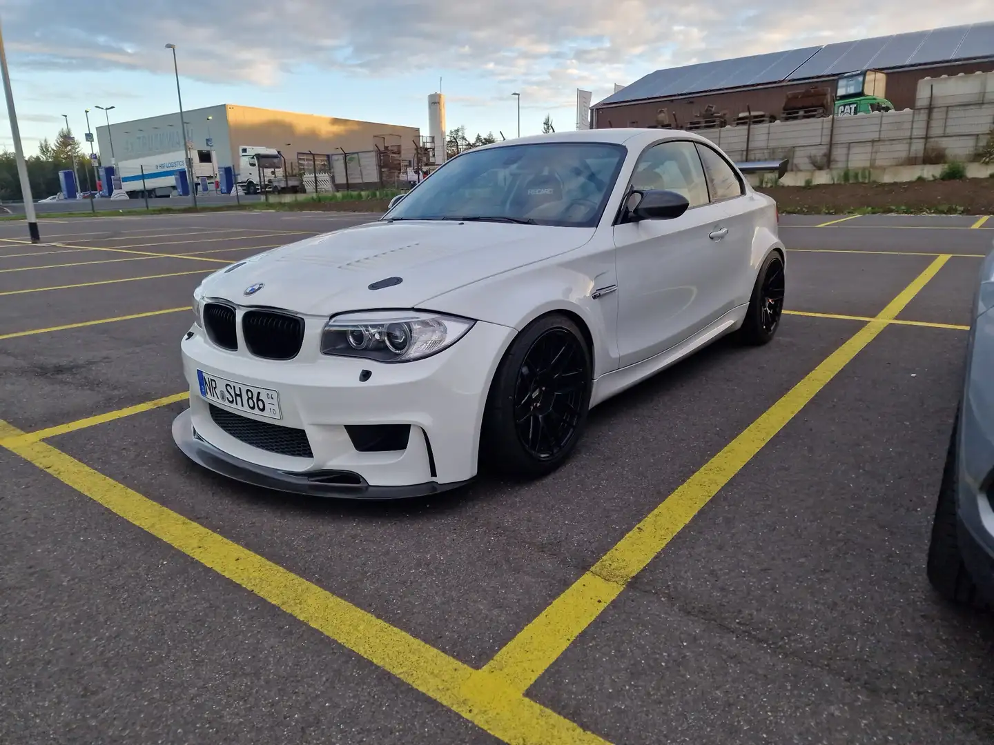 BMW 1er M Coupé Tracktool, Ringtool Weiß - 2