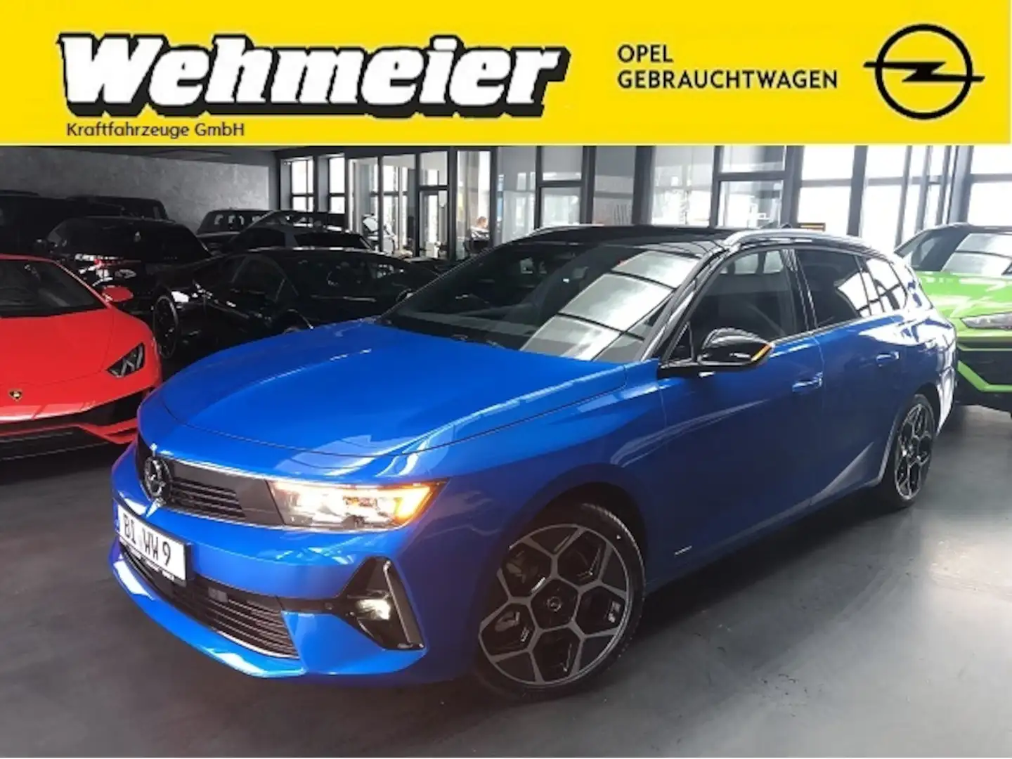 Opel Astra Ultimate HYB-Alcant.,NAV,LED,AGR,SD,K´less Bleu - 2