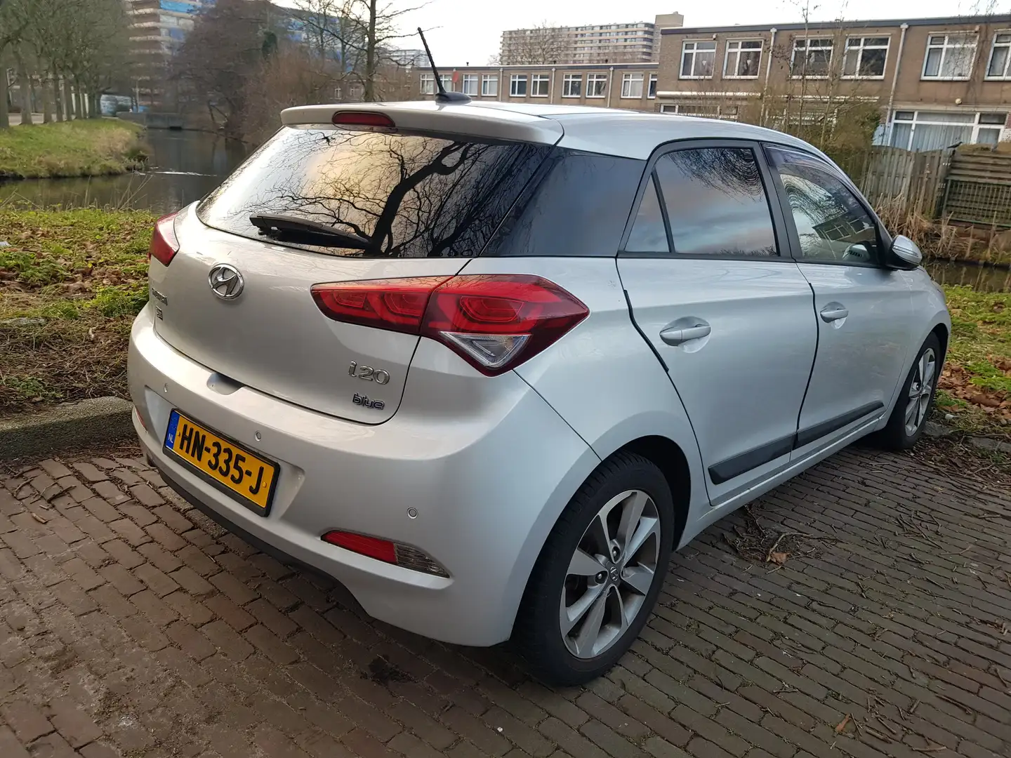 Hyundai i20 i20 1.2 HP i-Motion Premium, blue Grey - 1