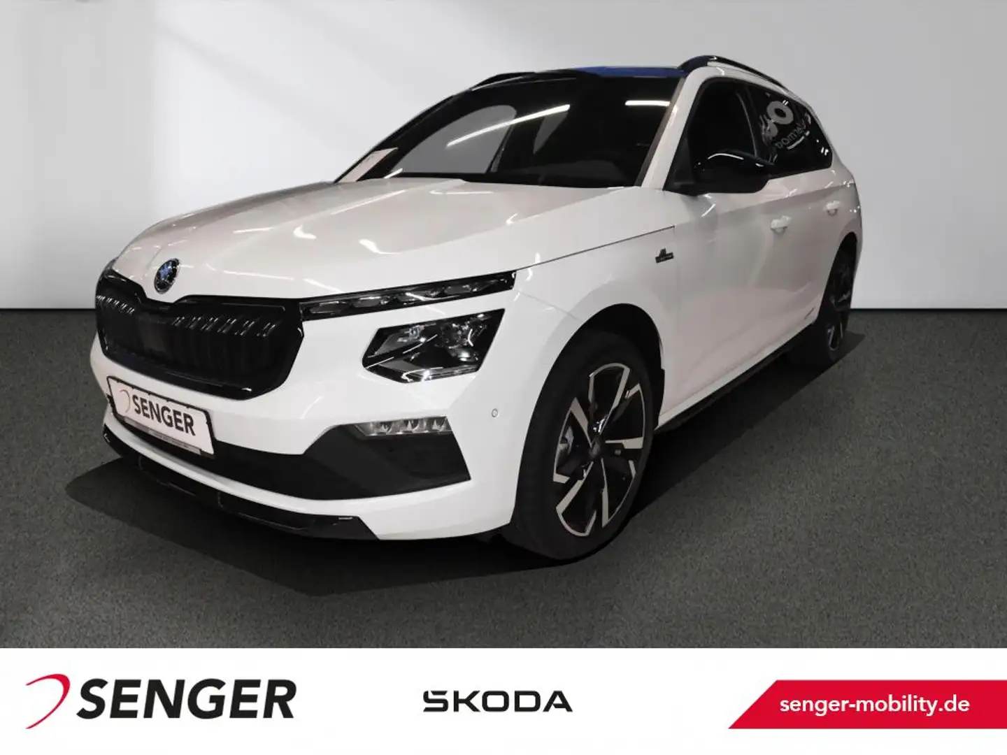 Skoda Kamiq 1,5 TSI DSG Monte Carlo Panorama Navi Sitzhzg. ACC Weiß - 1