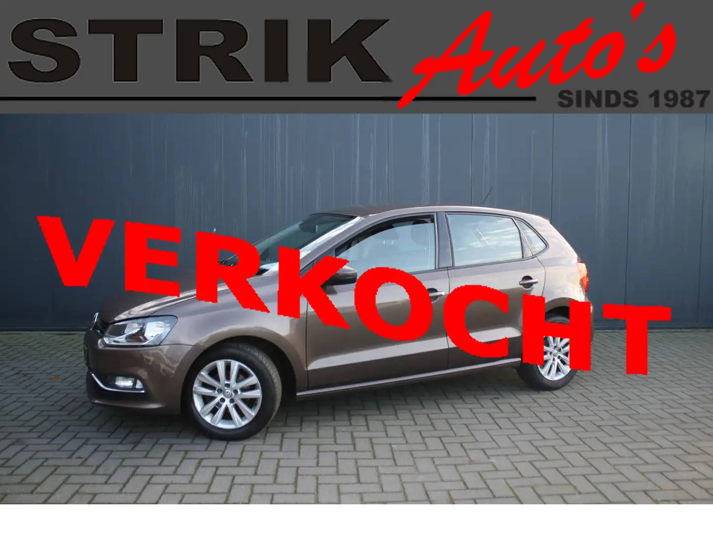 Volkswagen Polo 1.2 TSI 90PK Comfortline - AIRCO - 5-DEURS Marrón - 1